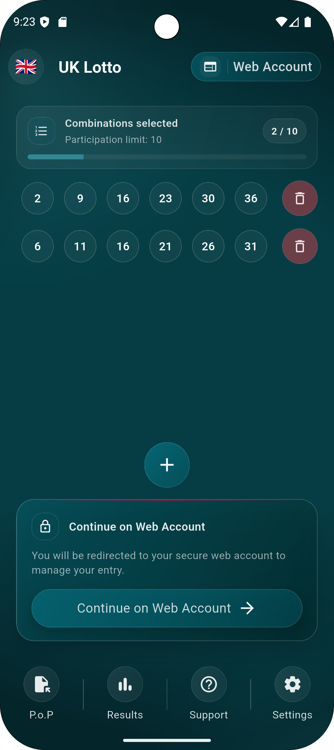 Mobile app screenshot 3